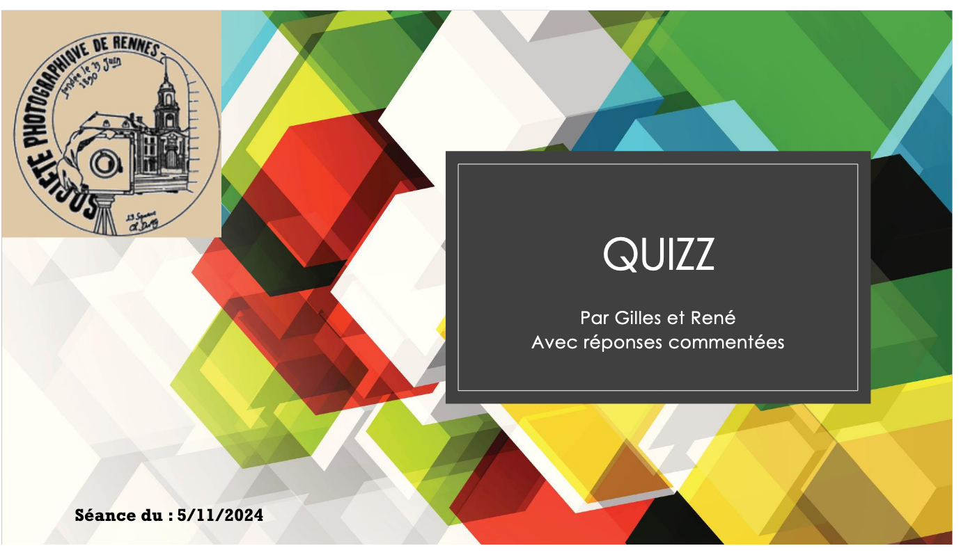 Quizz Photographique